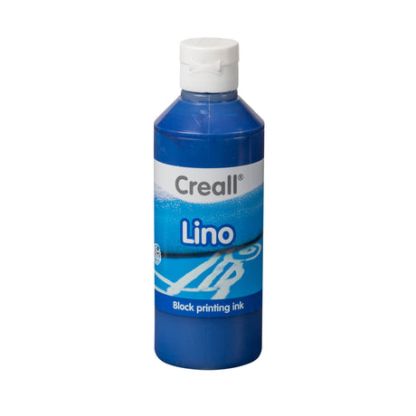 Creall lino blok print maling mørkeblå, 250ml