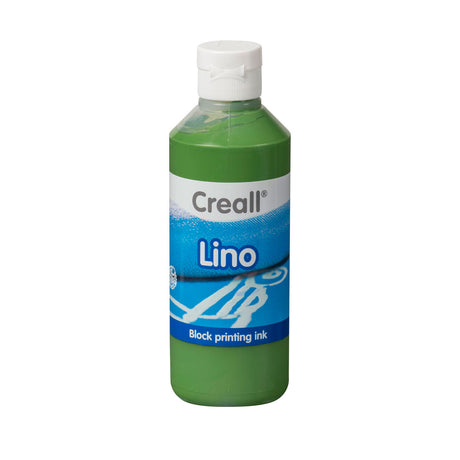 Creall lino blok print maling grøn, 250ml