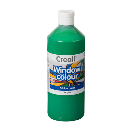 Creall vinduesmaling grøn, 500ml