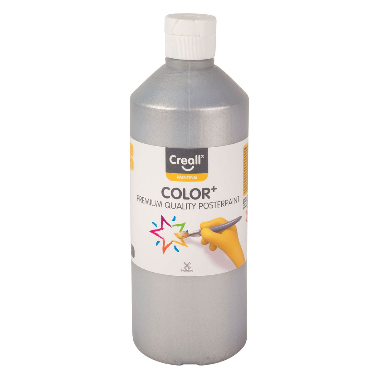 Creall skolemaling sølv, 500ml