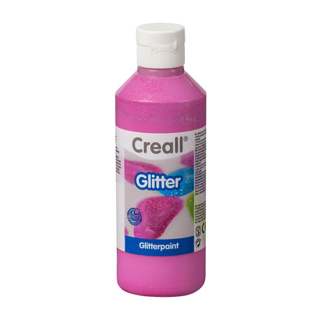 Creall glittermaling pink, 250ml