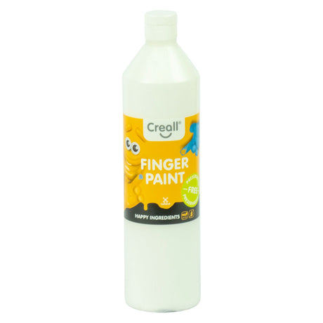 Creall fingermaling konserveringsfri hvid, 750ml