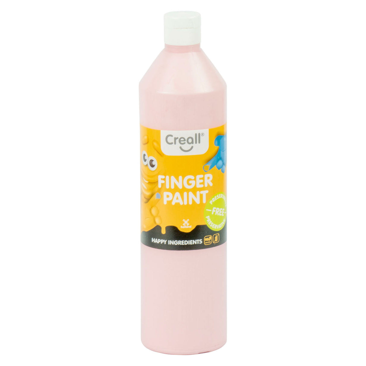 Creall fingermaling konserveringsfri pink, 750ml