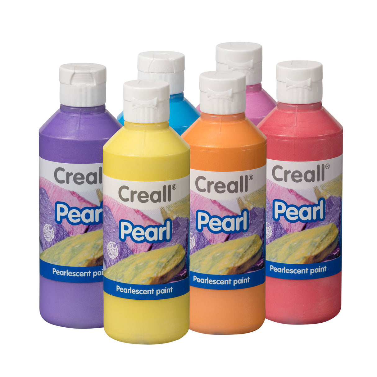 Creall perlemor maling, 6x250ml