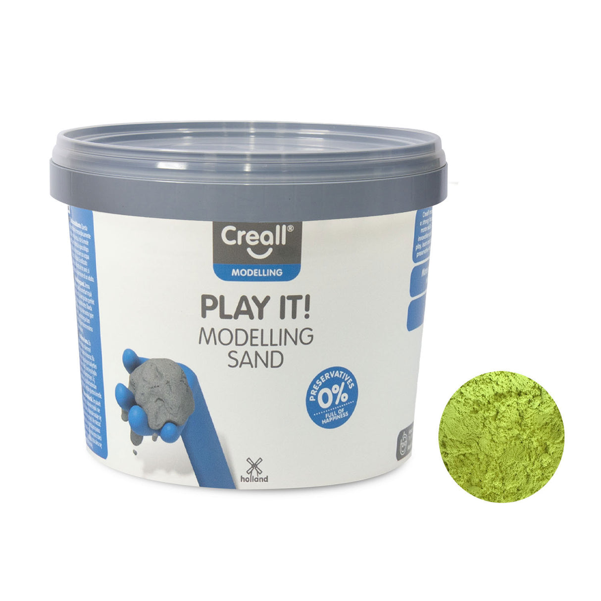 Creall play it play sandgul, 750gr.