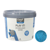Creall play it play sandblå, 750gr.