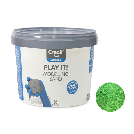 Creall play it play sandgrøn, 750gr.
