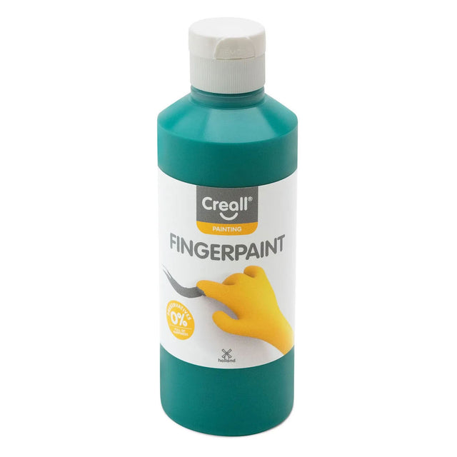 Creall fingermaling glade ingredienser 250ml - grøn