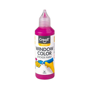 Creall vinduesmaling pink - 80ml