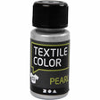 Creativ Company Textile Color -Covering Textile Paint - Silver Pearl, 50 ml