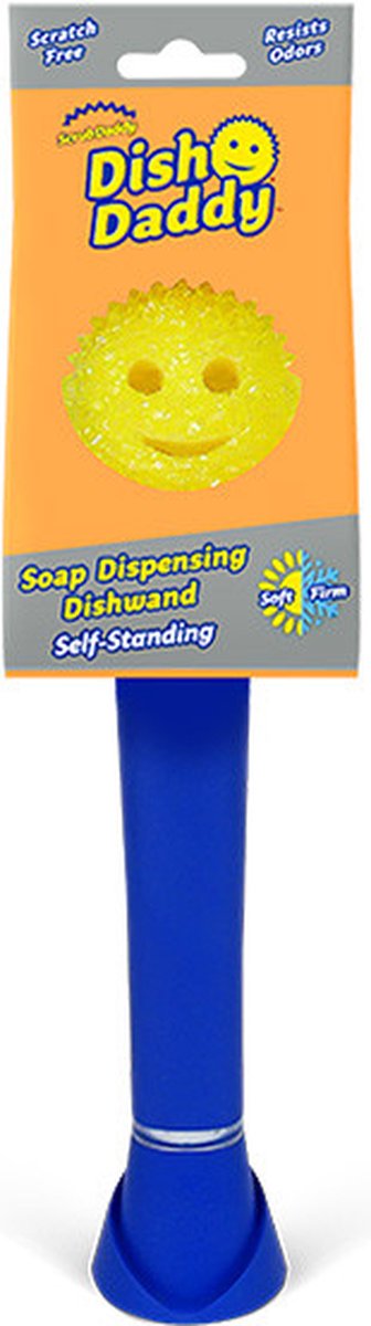 Scrub daddy dish daddy afwasborstel – blauw – 1 stuk