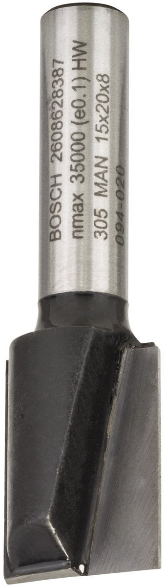 Bosch - pindfræsere 8 mm, d1 15 mm, l 20 mm, g 51 mm