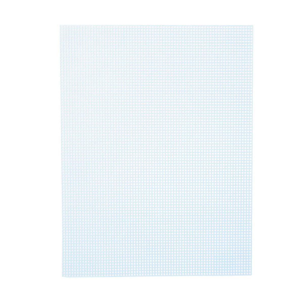 Darice • plastrist 26x34cm lyseblå mesh:7