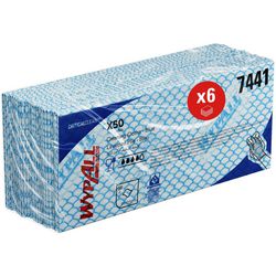 Schoonmaakdoek wypall recyclebaar blauw