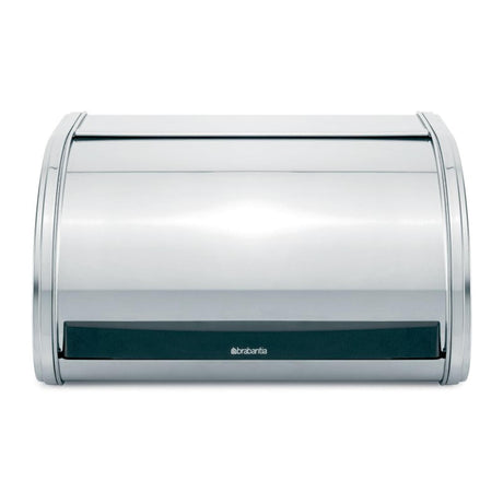 Brabantia glidende brødspand halv brillant stål 17,3x26,5x31,6cm 11 liter