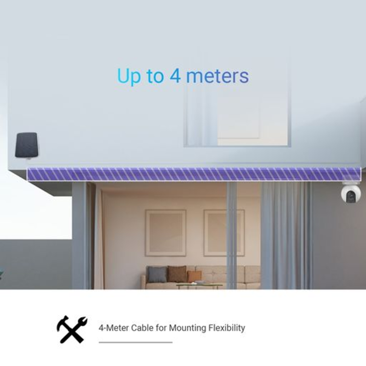 Ezviz 1071082 - solpanel type-c max 6,18w | 1 stk