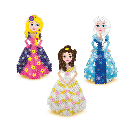 Ses creative - beedz - prinsesser - 1400 strygeperler med bundplader, glitter og strygeplader - fra 5 år