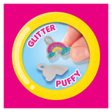Ses hævede glitter klistermærke armbånd