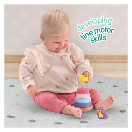Ses creative ses træ stabletårn enhjørning