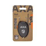 Axa låsekabel låserulle 1,6x75 kode