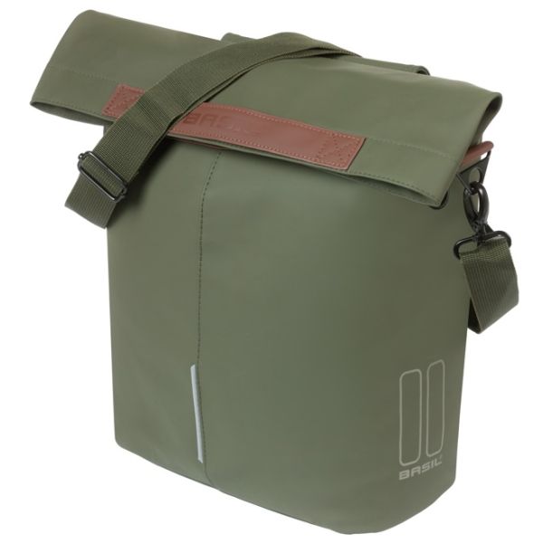Basilikum taske city shopper grøn | mik kroge | 16 l