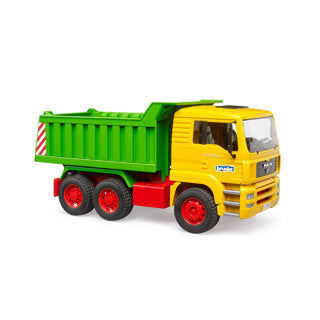 Bruder truck man dumper 50 års jubilæums legetøjsbil.