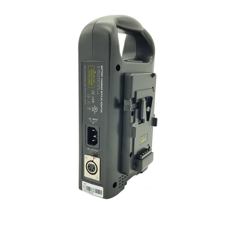 Rolux dobbelt batterioplader rl-2ks til v-monteret batteri