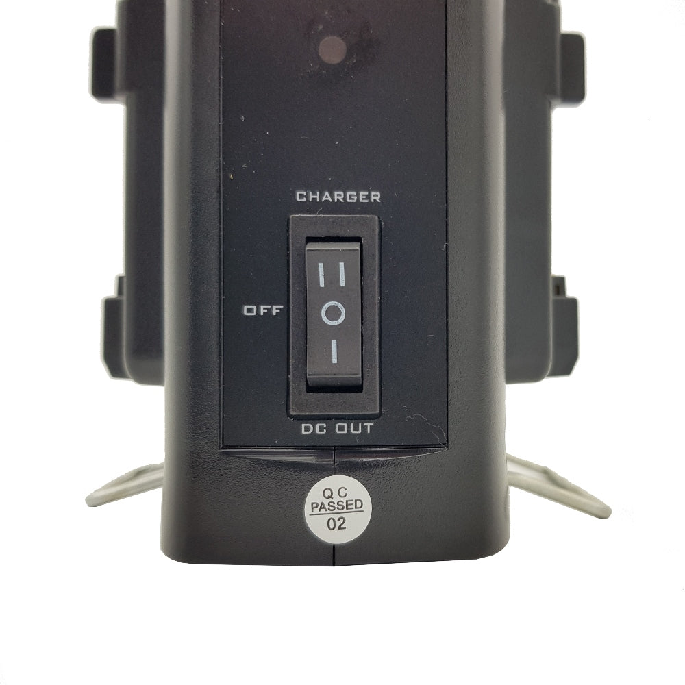 Rolux dobbelt batterioplader rl-2ks til v-monteret batteri