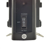 Rolux dobbelt batterioplader rl-2ks til v-monteret batteri