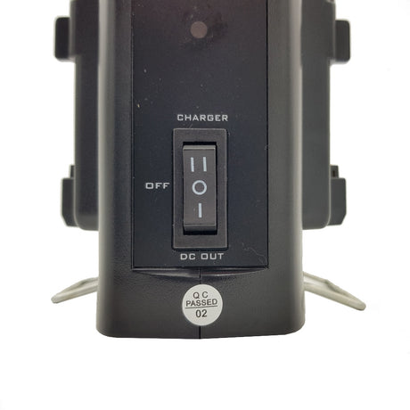 Rolux dobbelt batterioplader rl-2ks til v-monteret batteri