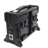 Rolux batterioplader rl-4ks til 4 x v-monteret batteri