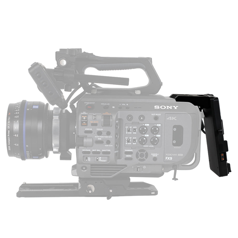 Rolux v-mount batteriplade rl-gdx9 til sony fx9