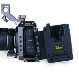 Rolux mini v-mount batteriplade rl-ac12s