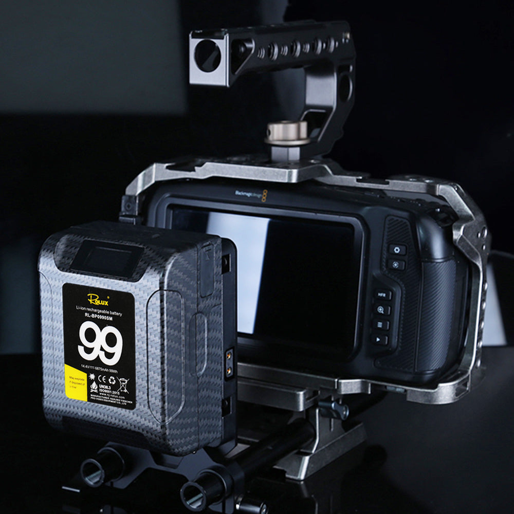 Rolux mini v-mount batteriplade rl-ac13s
