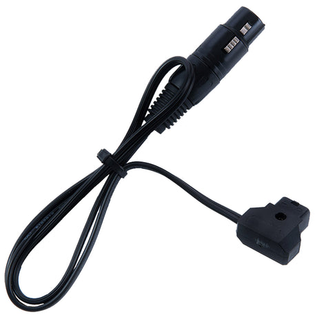 Rolux 4-polet xlr hunstik med han d-tap rl-c3
