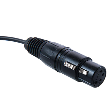 Rolux 4-polet xlr hunstik med han d-tap rl-c3