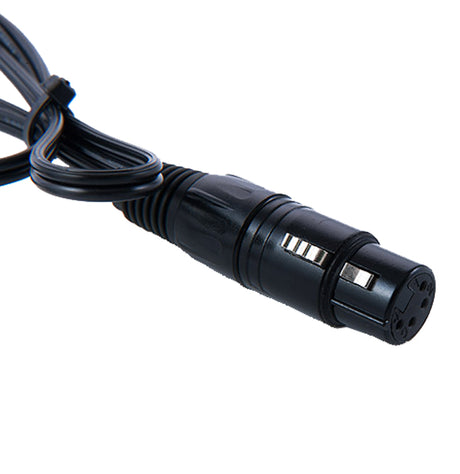 Rolux 4-polet xlr hunstik med han d-tap rl-c3