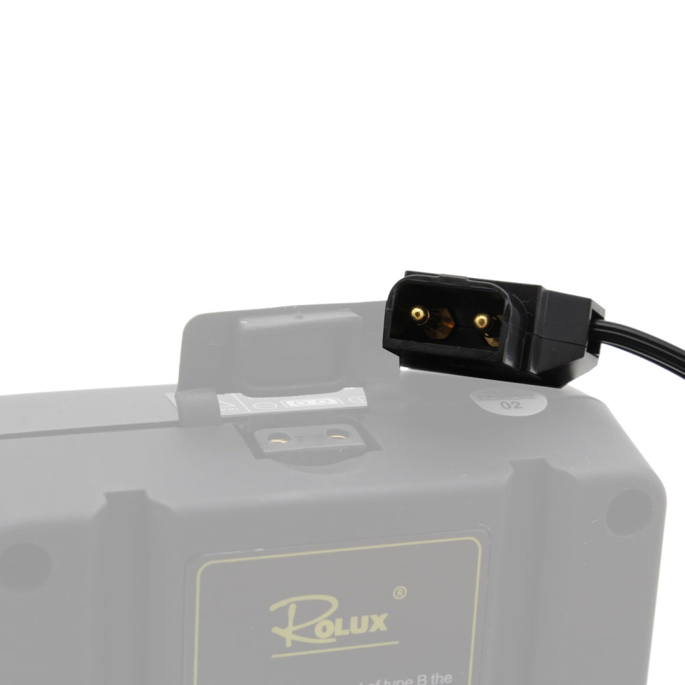 Rolux 4-polet xlr hun med han d-tap rl-c5