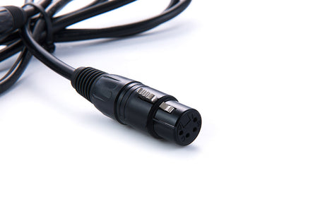 Rolux 4-polet xlr hun med 4 ben han stik rl-c7