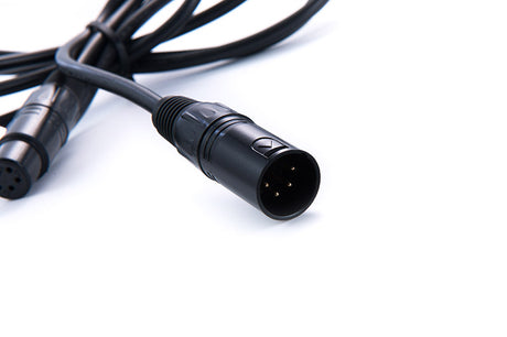 Rolux 4-polet xlr hun med 4 ben han stik rl-c7
