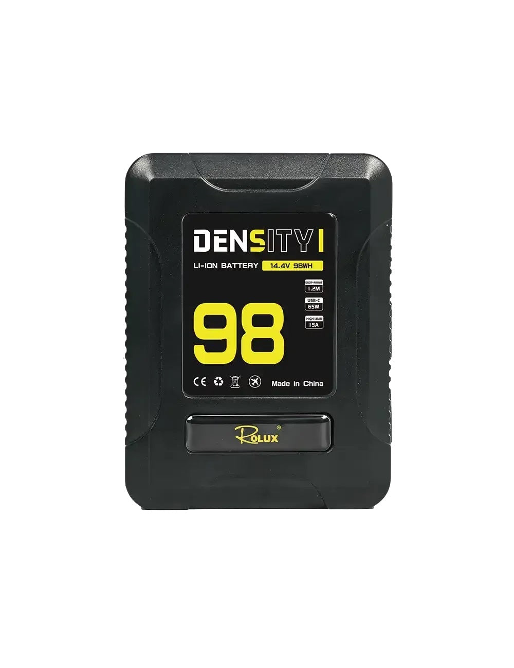 Rolux v-mount batteritæthed i 98wh 14,8v 6800mah
