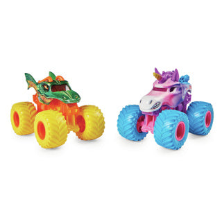 Monster jam true metal - officielle monstertrucks - skala 1:64