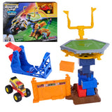 Monster jam spin master legetøj lynkursus sæt med monster truck 1:64.
