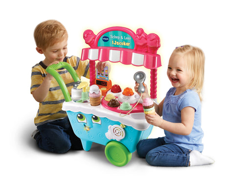 Vtech scoop og læder isvogn