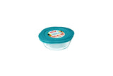 Pyrex cook store rundt opbevaringsfad 14x12x5cm - 350ml - borosilikatglas