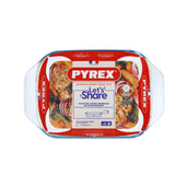 Pyrex uimodståelig bradepande 31x20cm 2,1l