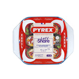 Pyrex uimodståelig bageform - 2,4 l - firkantet