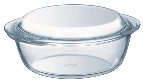 Pyrex klassisk rund bradepande 2,1l med låg