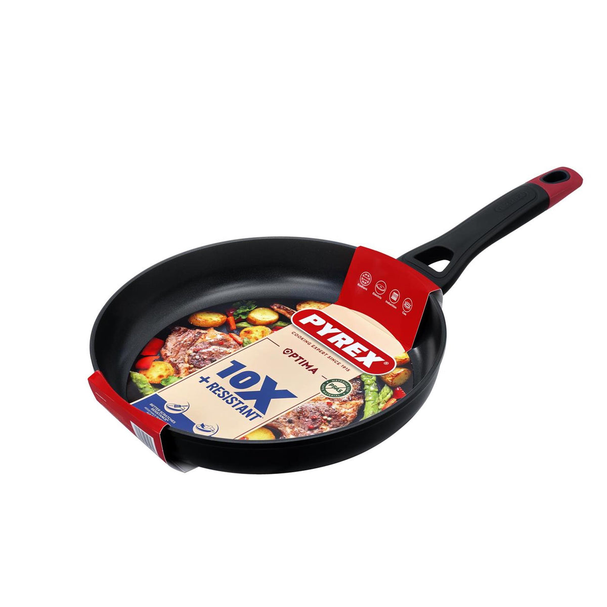 Pyrex optima+ stegepande ã˜28cm til induktion bl.a
