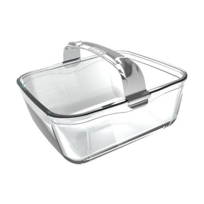 Pyrex luftfriturefad 18x20x8cm 2l med metal sikkerhedsgreb